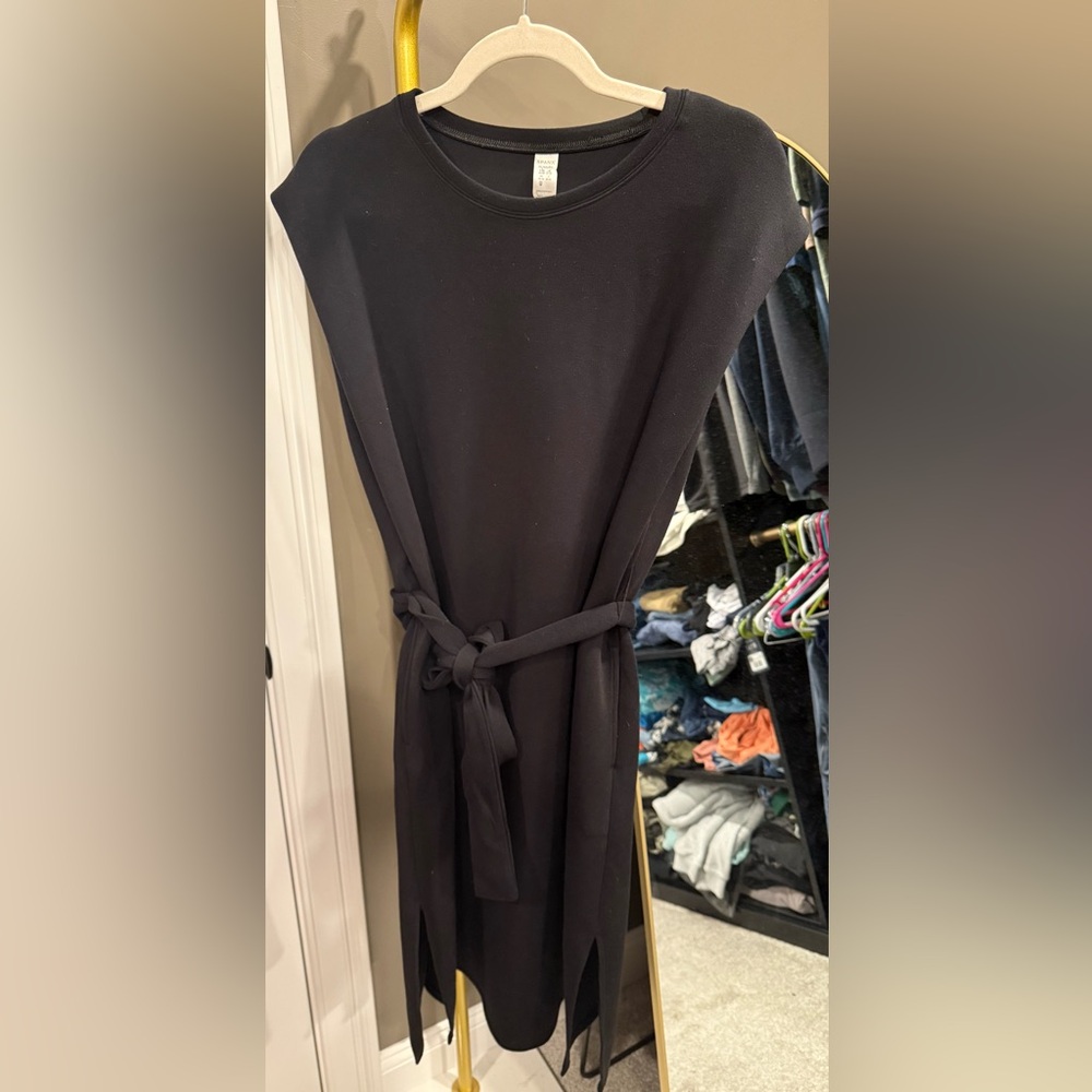 Spanx Air Essentials Sleeveless Tank Dress XL Black